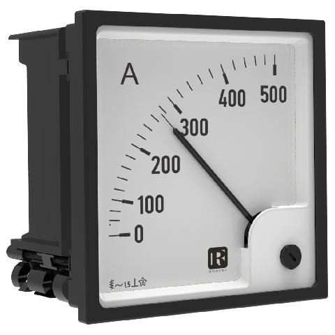 Rish Analogue Ammeter 90deg (DE)